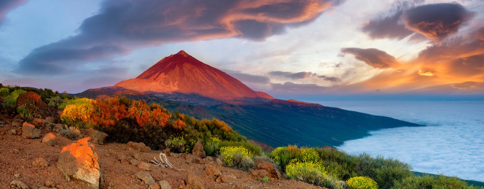 Tenerife — Teide vulkāns un Kanāriju pludmales Tenerife — Teide vulkāns un Kanāriju pludmales