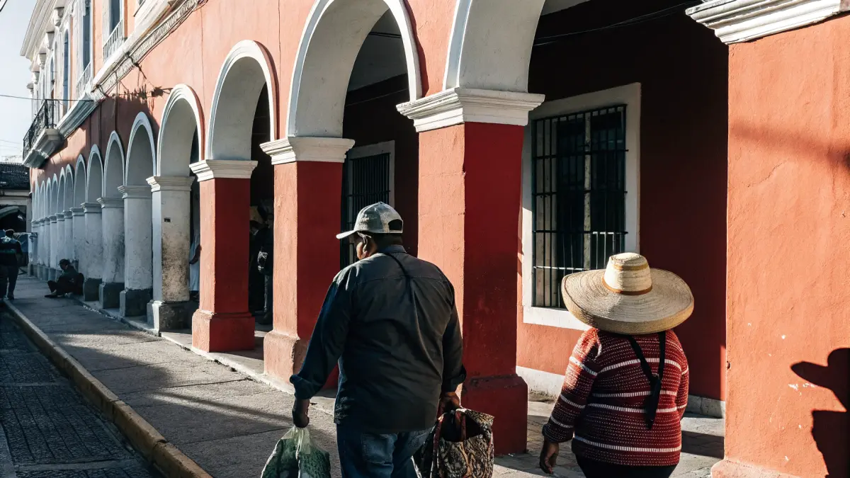 Vairācrainas namas Guanajuato pilsētā, Meksika Vairācrainas namas Guanajuato pilsētā, Meksika